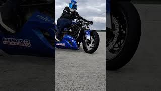 Sliding of motorcycle with sparks!!! #motorcycle #moto #bike #shortvideo #motos #stunt