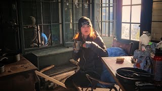 solo overnight in abandoned fire lookout