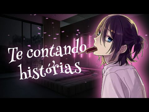 Amigo contando histórias para dormir - ASMR [Miyamura]