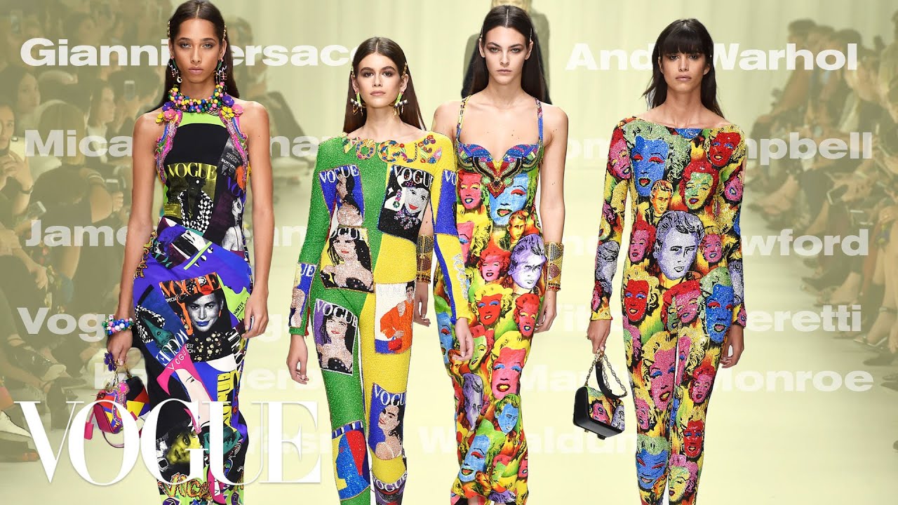 Why Versace’s Spring 2018 Tribute Collection Was the Best Show Ever