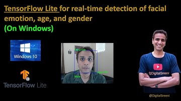 242 - Real time detection of facial emotion, age, and gender using TensorFlow Lite (on Windows10)