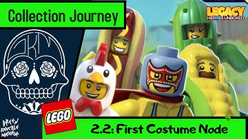 Lego Legacy Heroes Unboxed  Collection Journey 2 2 Costume Node