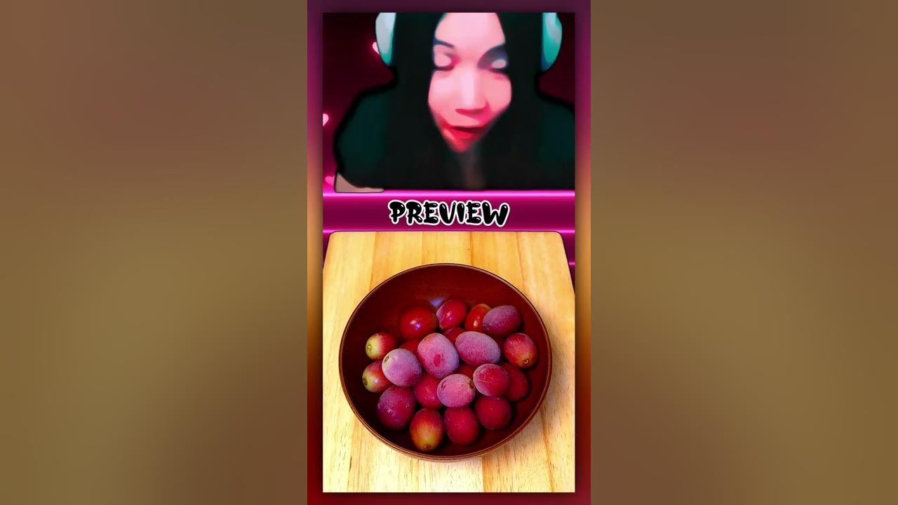 Frozen Grapes ASMR YouTube