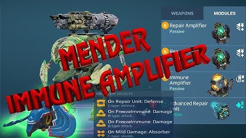 #warrobots#gameplay#gamer#wrliveshow MENDER IMMUNE AMPLIFIER
