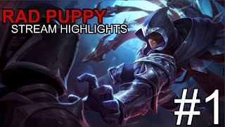 Rad Puppy - Stream Highlights #1 (Mini Montage ft Snowblind (Syntact Remix) by Au5)