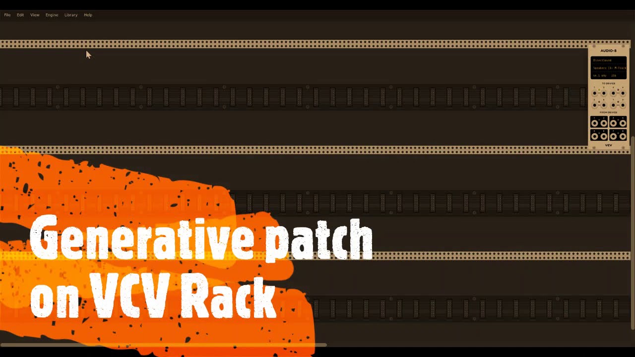 Generative Patch 90 Bpm - VCV Rack - YouTube