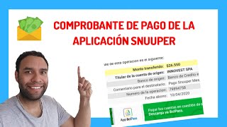 Comprobante de pago SNUUPER en Chile! screenshot 2
