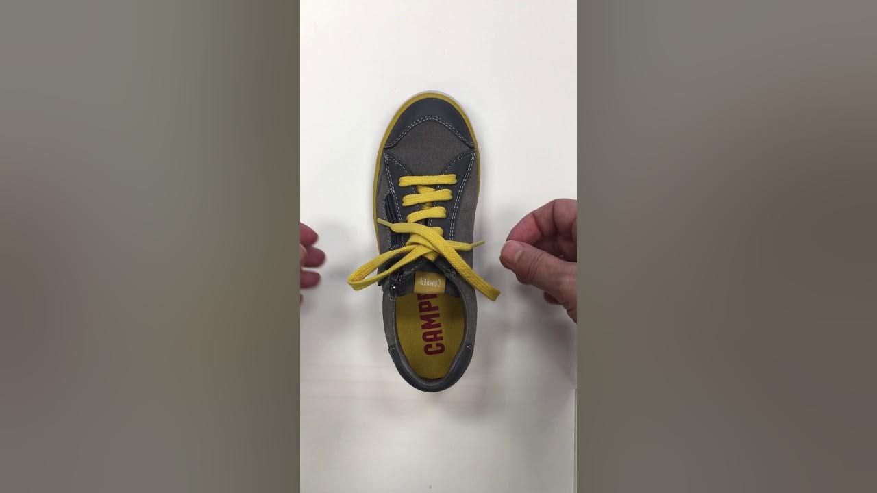 Tying your shoe lacesBunny Ear Method YouTube