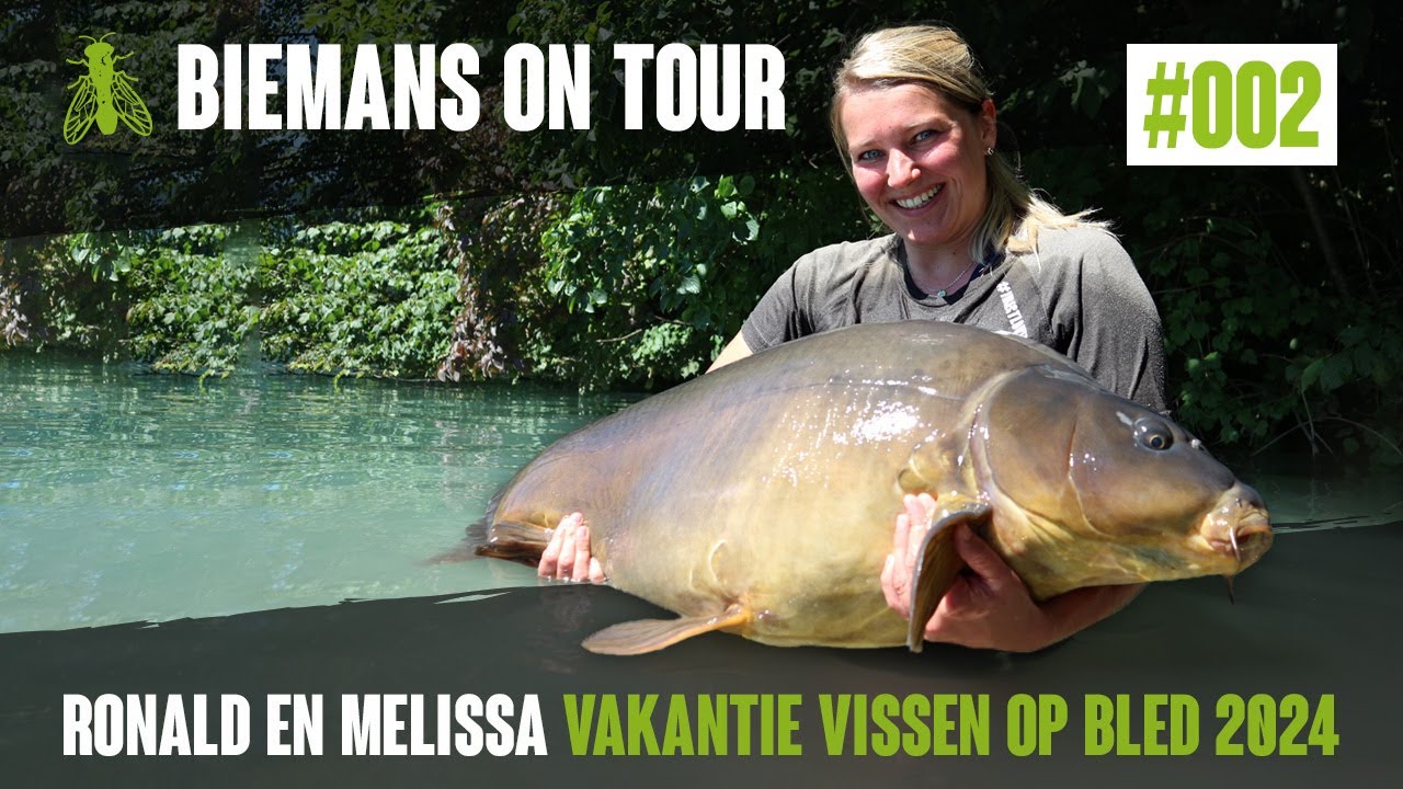 Biemans on Tour - Ronald en Melissa vakantie vissen op Bled 2023