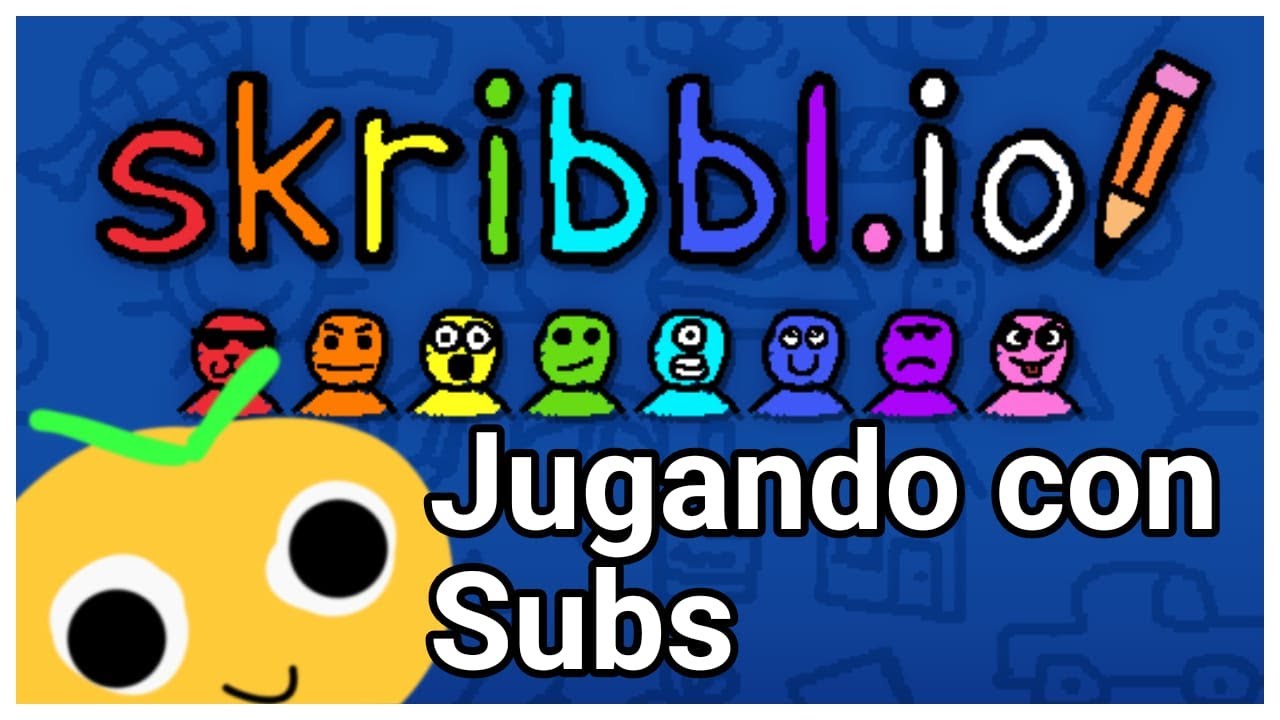 Jugando Skribbl en Directo