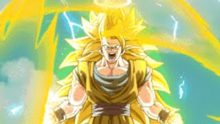 Goku turns ssj3 for the first time(fan animation)