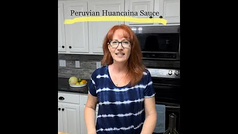 Peruvian Huancaina Sauce