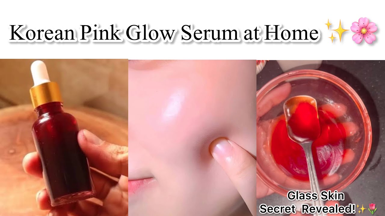 Homemade Beetroot Serum for Glowing Skin | Natural Pink Glow & Brightening Face Serum at Home 
