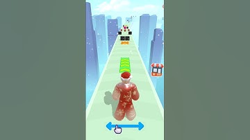 Blob Run Challenge Vs Blob Man Run #blobrunner3d #shortsvideo #tallmanrun