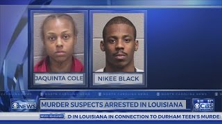 2 arrested in Louisiana for Durham teen's murder