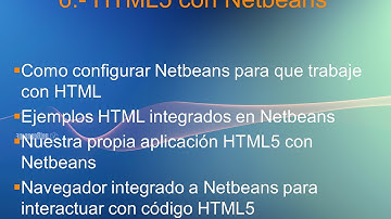 06.- TUTORIAL HTML5 con Netbeans