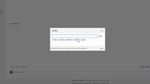 Remove labels - Learn Atlassian Confluence #78