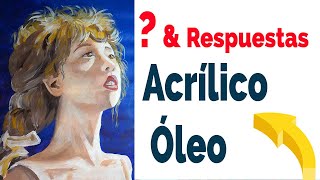 15 TIPS 🎨 PINTAR con ÓLEO o ACRÍLICO 🎨¿Cuál es mejor?