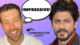 Make People Like You INSTANTLY | Shahrukh Khan's Communication Skills | Reaction \& Analysis