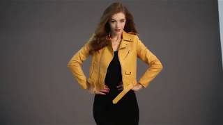 Eco leather jacket