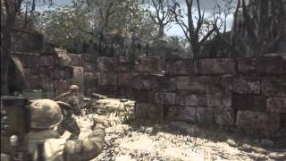 Call of Duty: Black Ops - Tomahawk first blood across the map in Jungle !