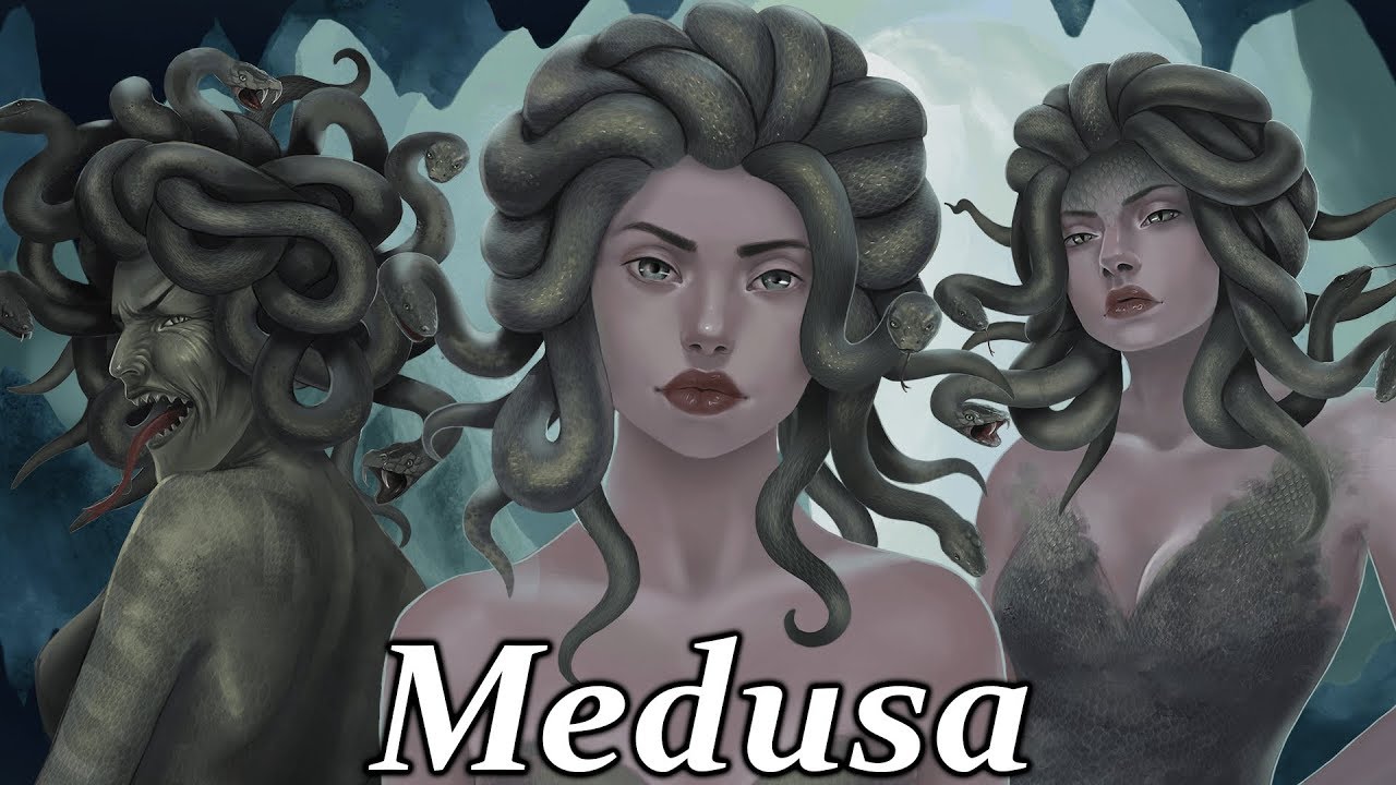 MEDUSA & GORGONS (Medousa & Gorgones) - Snake-Haired Monsters of Greek  Mythology