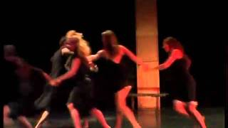 Dance Performance By Tomer Sharabi Ensemble - Orange Butterfly Part 4 Tel - Aviv 2009