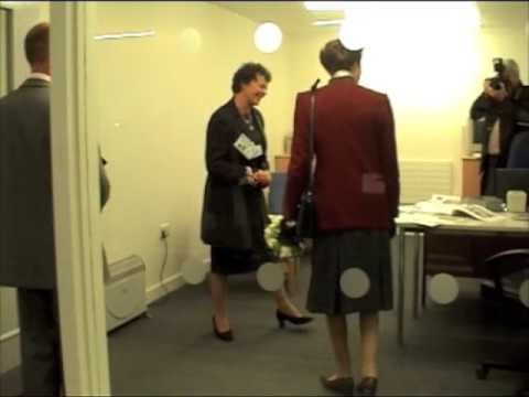 Anita Atkinson and HRH The Princess Royal at Harpe...