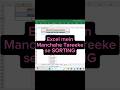 Excel Mein Manchahe Tareeke Se SORTING...