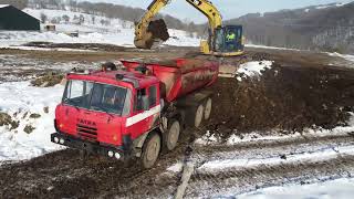 Hnoje 2024 (Man 8x8,Tatra 8x8,Tatra 6x6,Cat 314, JCB, Liebherr 722