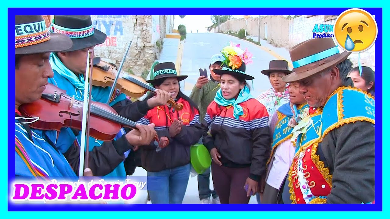 💞🌺🎵 DESPACHO con ARPA y VIOLIN en PUQUIO LUCANAS AYACUCHO 🌷🎶😢
