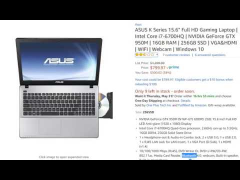 ASUS K Series 15.6