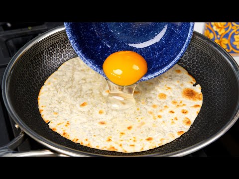 Better than Taco Bell! Viral breakfast recipe in just 5 minutes! Crispy, quick and very delicious