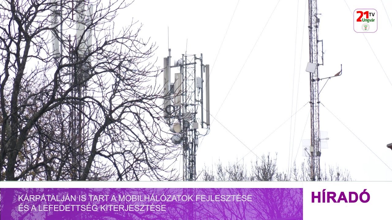 Kárpátalján is tart a mobilhálózatok fejlesztése és a lefedettség kiterjesztése