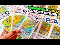 Pokemon Rainbow &amp; Gold PSA Graded Card RETURN! *WORTH £3000*