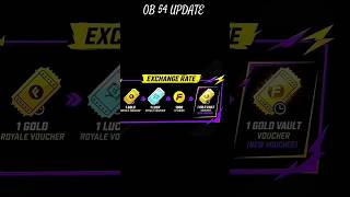 🚨 OB54 UPDATE LEAKED 😱 Gold Royale &amp; Diamond Royale DELETE! 😭 99% Players Ko Abhi Tak Nahi Pata 🔥
