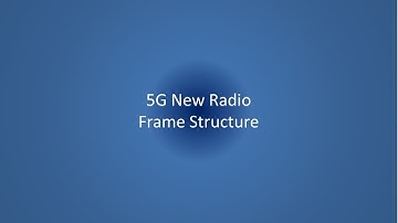 5G Frame Structure