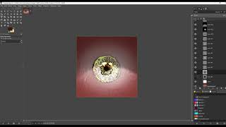 Making Unisex Eyes with Gimp 2.10.6