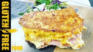 Chrispy french toast with cheese & ham gluten free recipe
