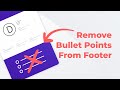 Remove Bullet Points From Divi Footer | Divi Tutorial