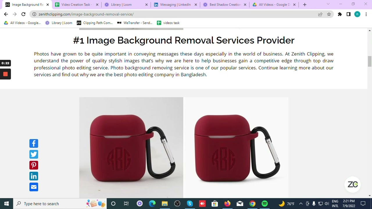 Image Background Removal Services Provider - Zenith Clipping