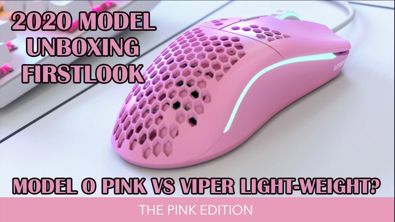 Model O Pink Edition Glorious Gaming Mouse Model Youtube