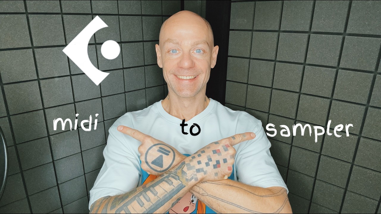 миди и сэмплер (midi to sampler)