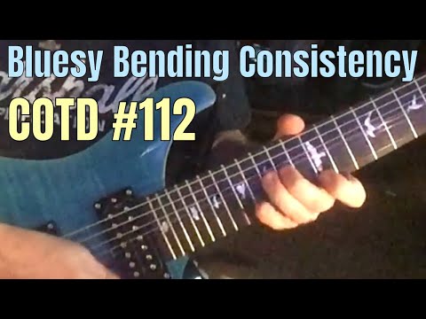 Bluesy Bending Consistency: ShredMentor Challenge of the Day #112