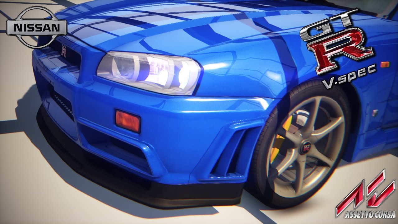 Mod WIP - Nissan Skyline (R34) GT-R to Assetto Corsa