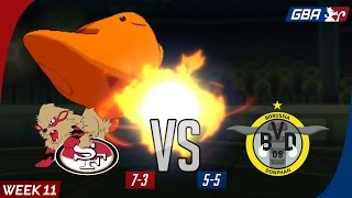 GBA S7W11 - San Francisco Arcaniners vs Borussia Donphan (Pokemon Sun Moon Wifi Battle)