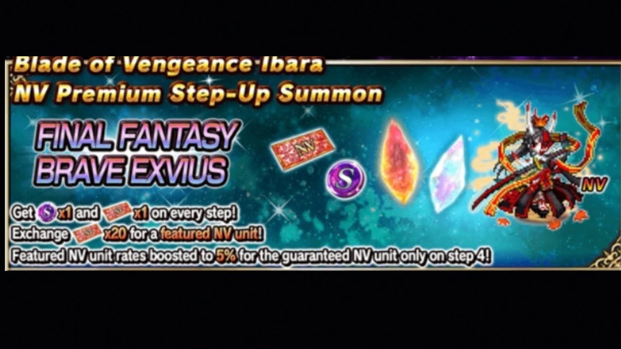 FFBE Blade of Vengeance Ibara Summon YouTube
