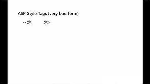 Embedding PHP code on a page