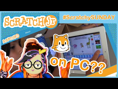 Introduction to SCRATCH JR #1: Install on PC? Android device? Create your 1st animation! #ScratchJr