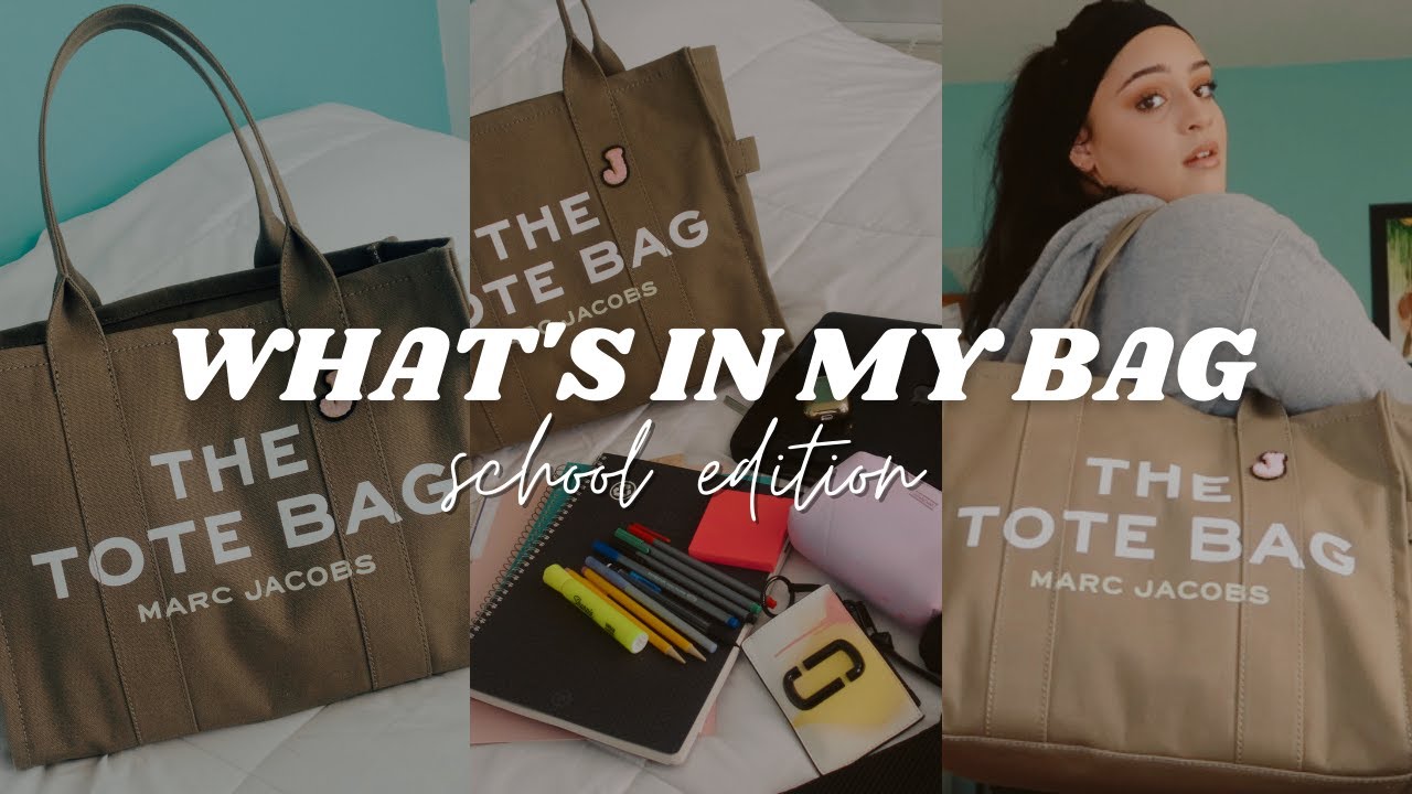 What Fit's in the Marc Jacobs Mini Teddy Tote Bag & What's In My Bag 